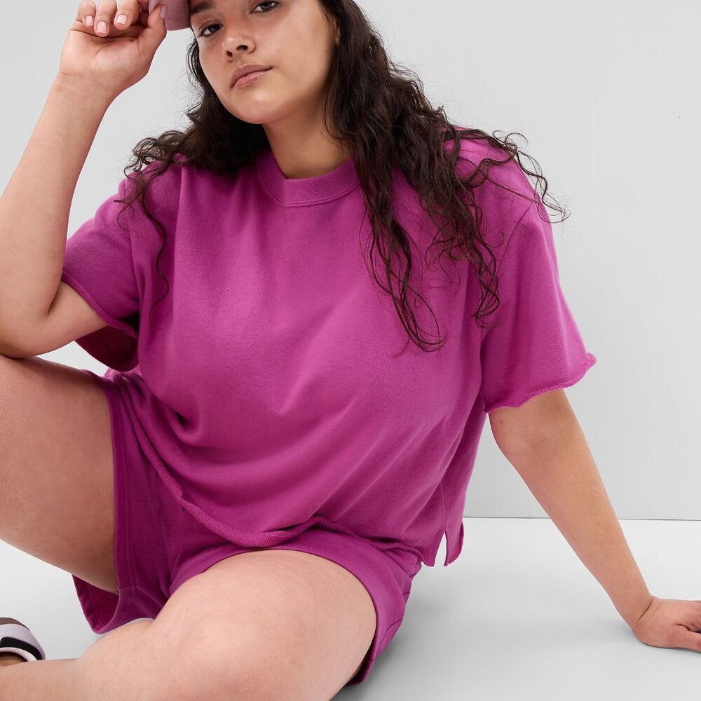 GAP Fuchsia Elbow-Length Sleeve Sweatshirt/NWT/various - Picture 2 of 11